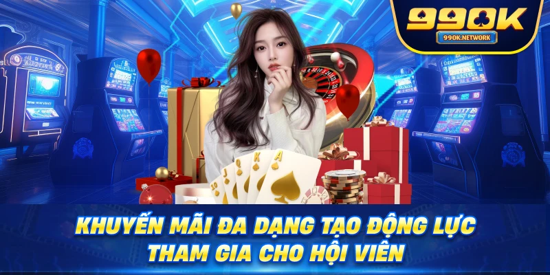 Khuyến mãi 99OK đa dạng tạo động lực tham gia cho hội viên